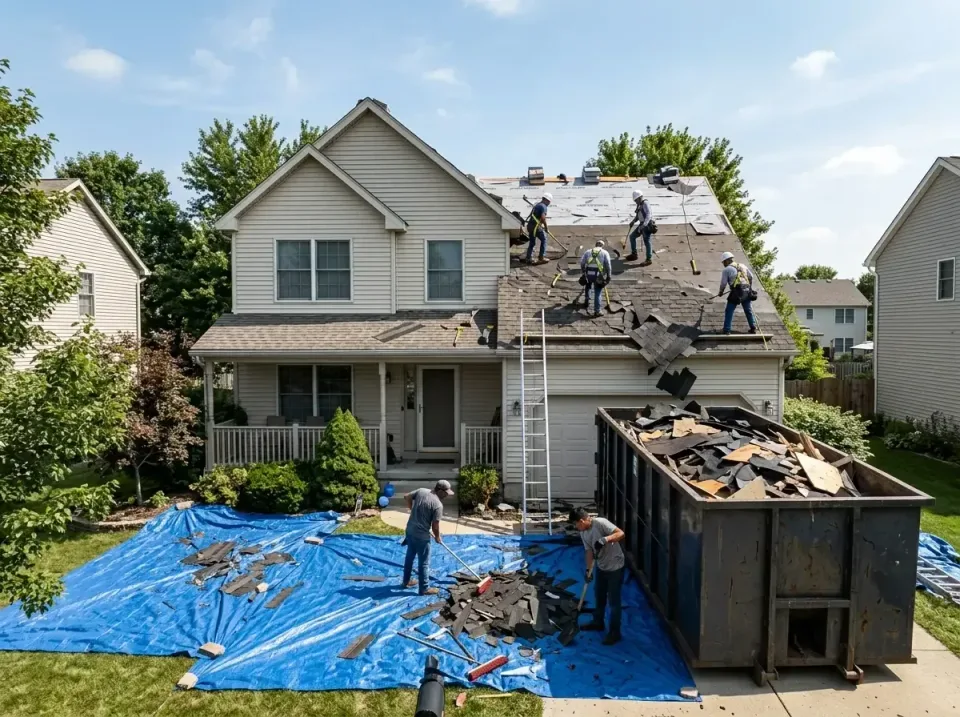 roof-replacement-debris-remova-004 — frequently asked questions, Cheapest Dumpster Rentals in Brock Hall, MD